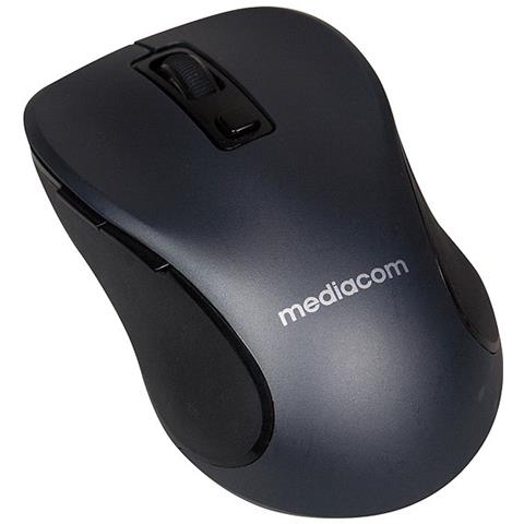 MEDIACOM Mouse Bluetooth AX910 Ottico 6 Tasti 1600 DPI nero