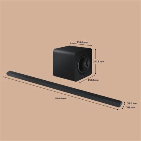 Samsung HW-S800D/ZF Soundbar 3.1.2 330 W
