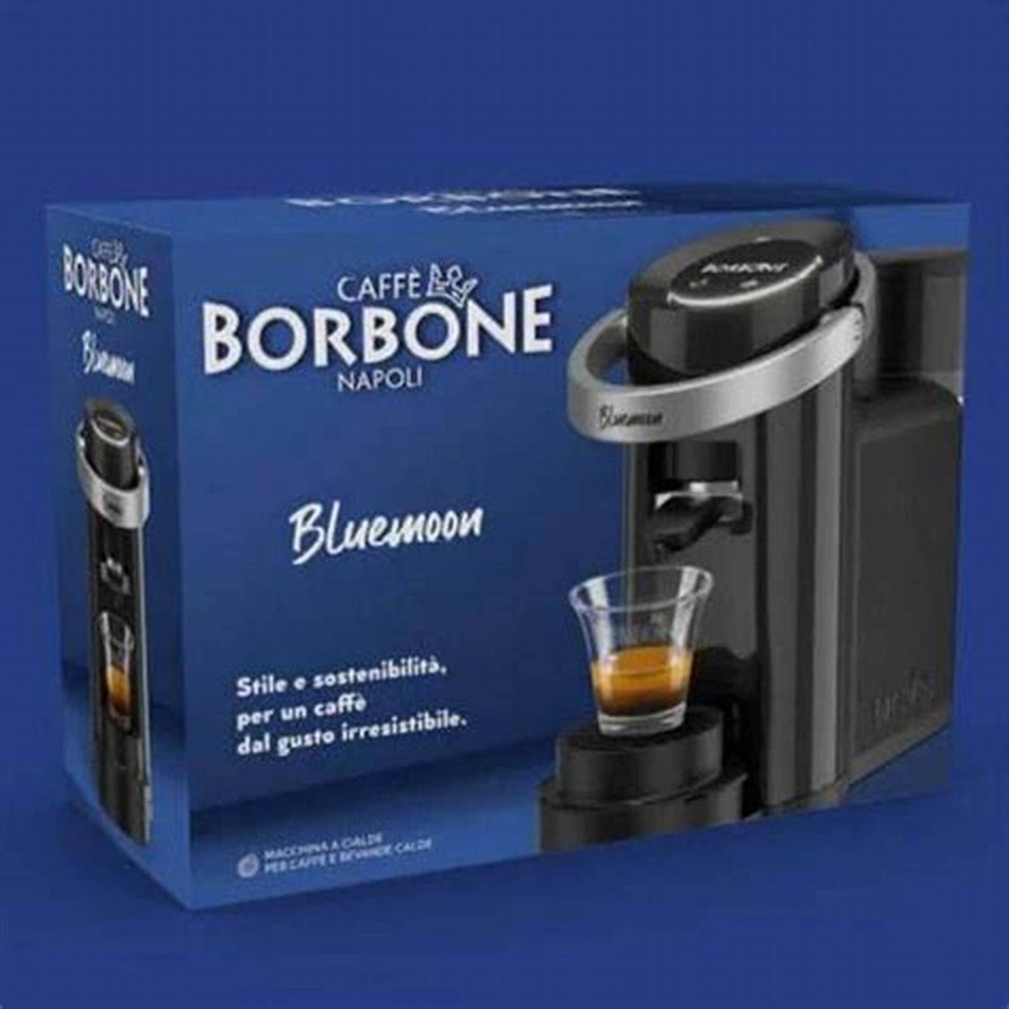 CAFFÈ BORBONE Blue Moon Macchina da caffè a cialde Bianco