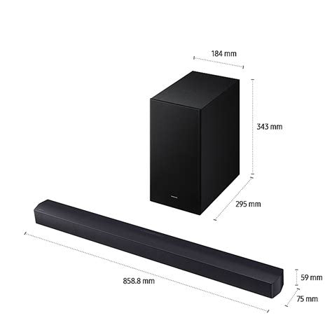 Samsung HW-B650F/ZF Soundbar 3.1 430 W