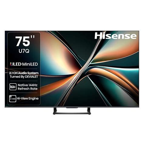 Hisense 75U7Q Smart TV 75" Mini LED 4K