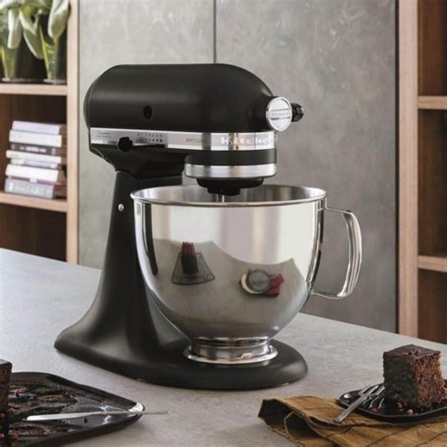 KITCHENAID 5KSM125EBM Planetaria 4,8 L Nero opaco
