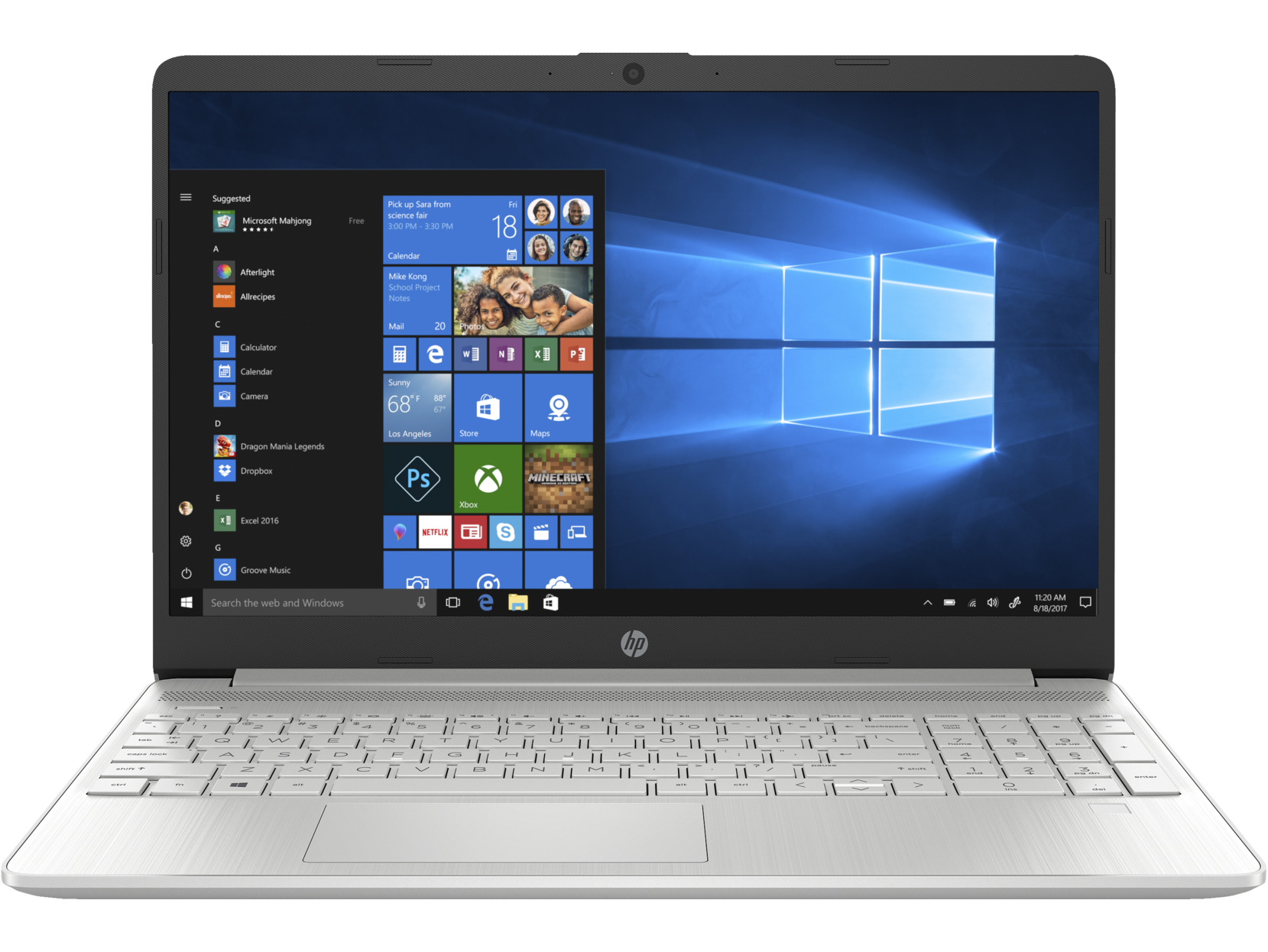 HP 15 FC0111NL 156 processore AMD Ryzen 3 7320u AMD Radeon Onboard Graphics RAM 8 GB Windows 11 Home
