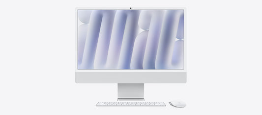 APPLE iMac 24'', Chip M4, 10 CPU 10 GPU, 16GB, 512GB Argento - immagine prodotto Argento