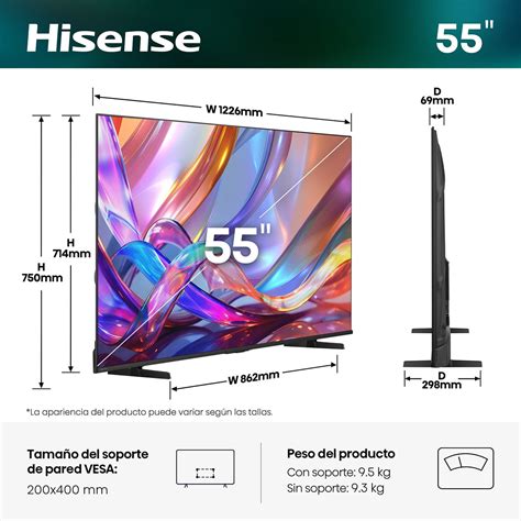 Hisense 55Q7S Smart TV 55" QLED 4K