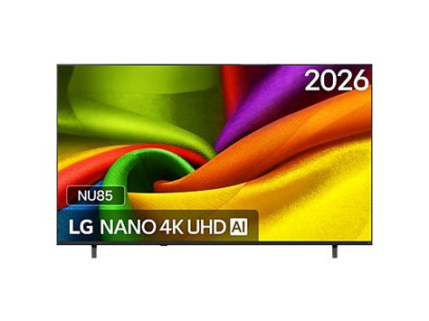 LG NANO 4K UHD AI NU85 85NU850B6LA Smart TV 85" LED 4K