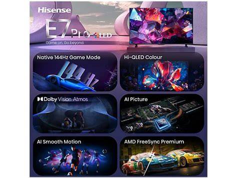 Hisense 50Q7S Smart TV 50" QLED 4K