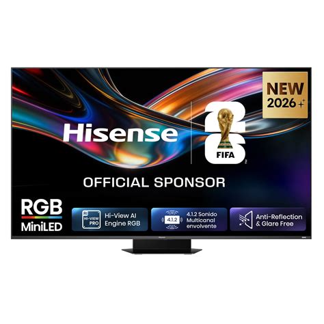 Hisense 85UR9S Smart TV 85" RGB MiniLED 4K 180 Hz