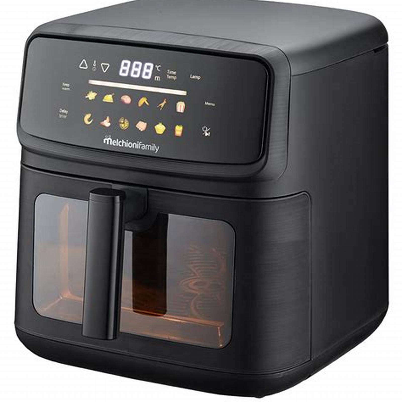 MELCHIONI FAMILY Martina Friggitrice ad aria 10 L 2100 W Nero