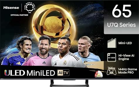 Hisense 65U7Q Smart TV 65" Mini LED 4K