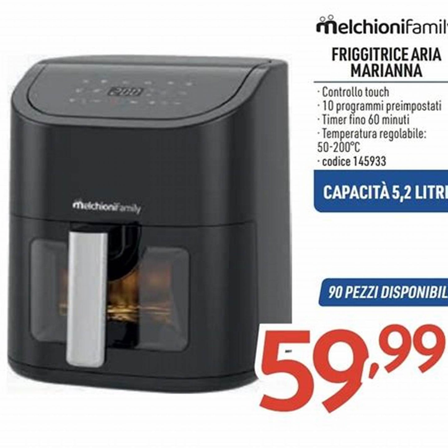 MELCHIONI FAMILY Marianna New White 5 L 1400 W
